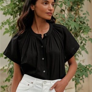 Jenni Kayne Willow Blouse in Black
